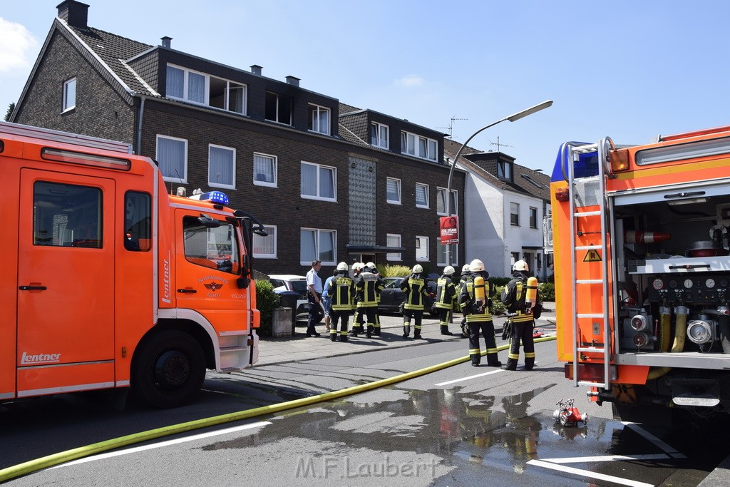 Feuer 1 Koeln Porz Grengel Waldstr P016.JPG - Miklos Laubert